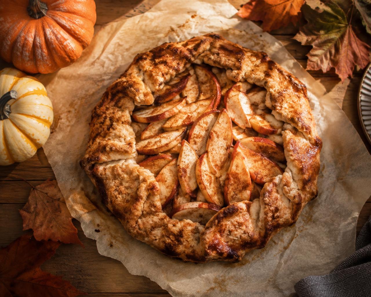 Stone-fruit galette is back