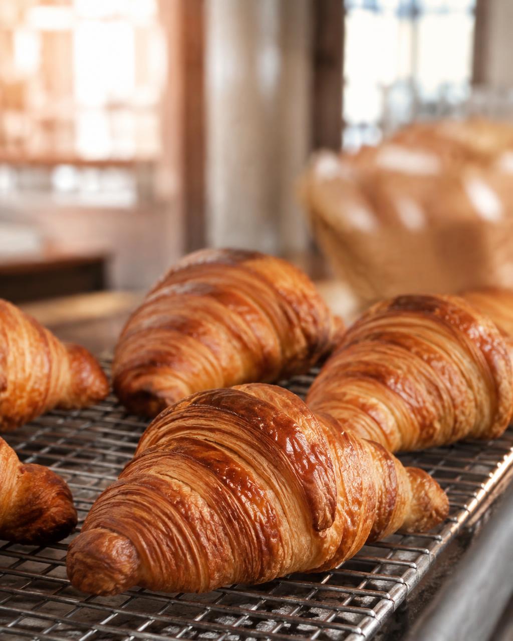 Butter croissants